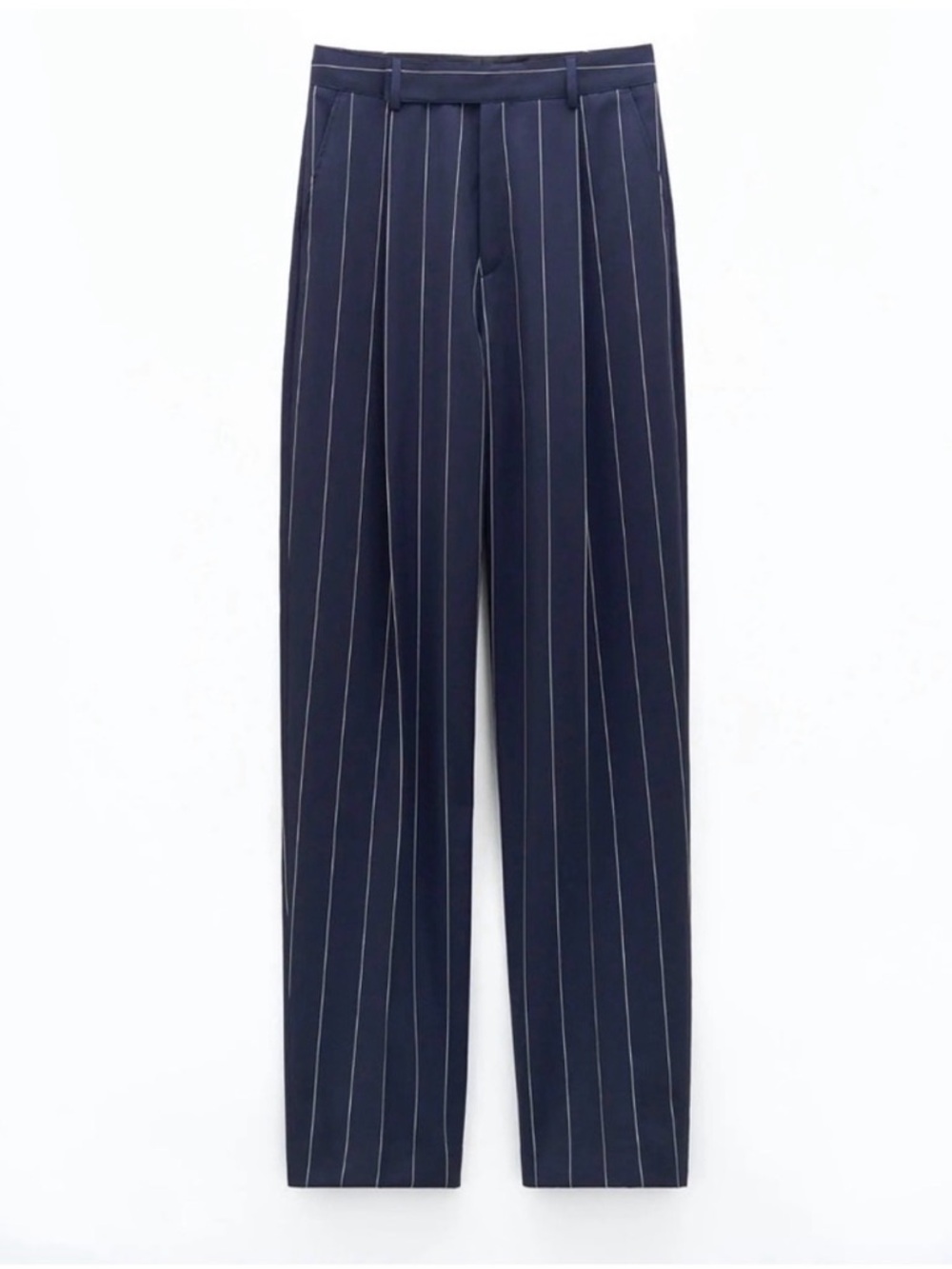 🌷Filippa K 🌷Julie Pinstripe High-Waist Trousers XXS 100% wool
